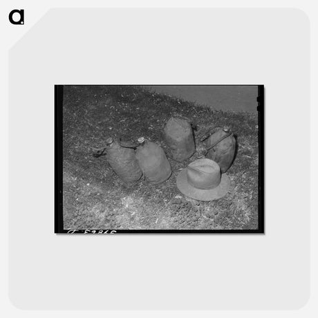 アートポストカード-Agricultural Still Life, Walla Walla County
 - ラッセル リー Postcard.