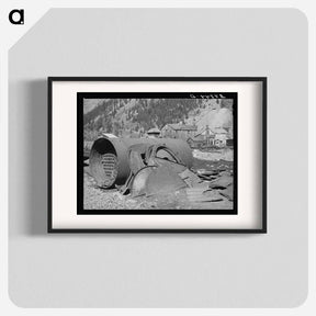 アートポスター-Remains of Boiler, Eureka Mining Camp
 - ラッセル リー Poster.