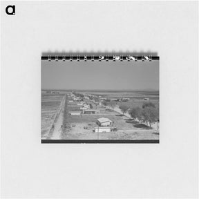 アートメモ帳-Houses at Casa Grande Valley Farms
 - ラッセル リー Memo.