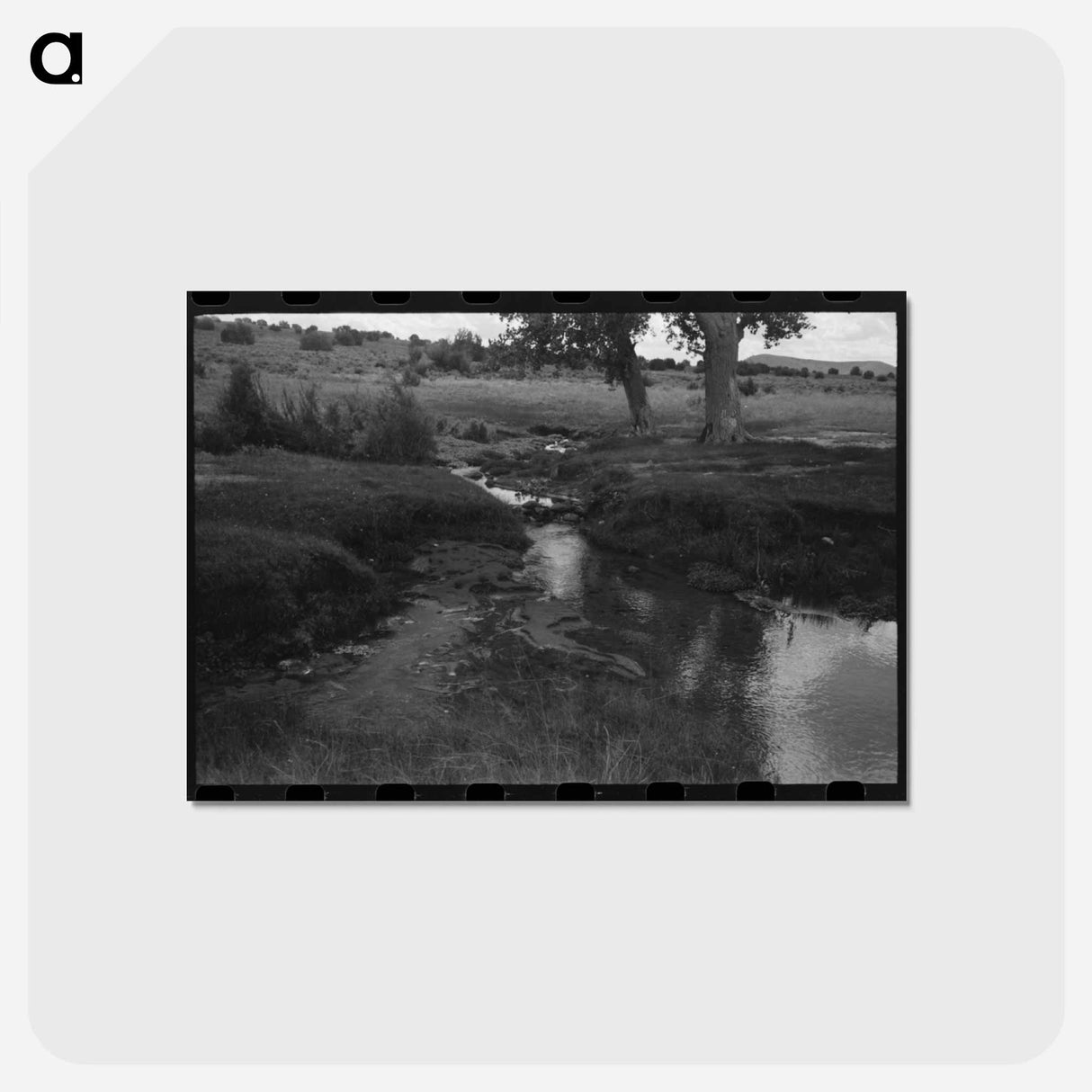 アートポストカード-Irrigation Water for Concho, Arizona
 - ラッセル リー Postcard.