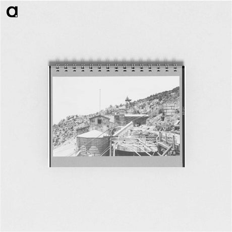 アートメモ帳-The Mill, Gold Mine at Mogollon, New Mexico
 - ラッセル リー Memo.