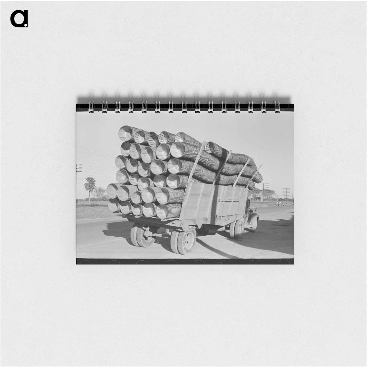 アートメモ帳-Baskets for Citrus Fruit, Pharr, Texas
 - ラッセル リー Memo.