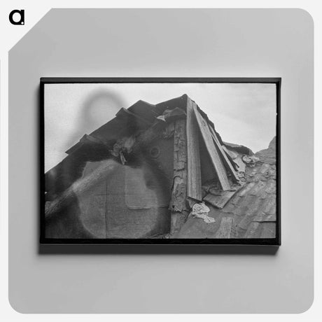 アートパネル-Roof Construction Detail, McIntosh County, Oklahoma
 - ラッセル リー Canvas.