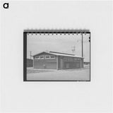 アートメモ帳-Migratory Labor Camp Sanitary Unit, Sinton, Texas
 - ラッセル リー Memo.