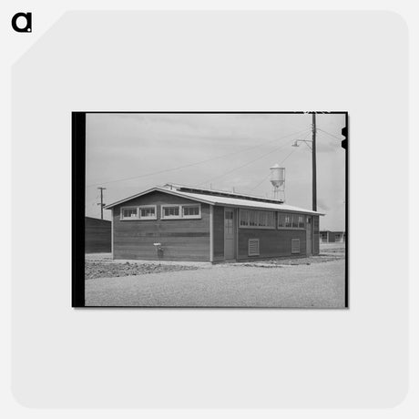 アートポストカード-Migratory Labor Camp Sanitary Unit, Sinton, Texas
 - ラッセル リー Postcard.