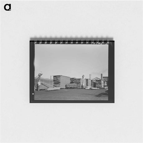 アートメモ帳-Lumberyard at Sawmill, Tillamook, Oregon
 - ラッセル リー Memo.