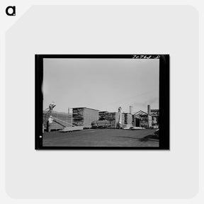 アートポストカード-Lumberyard at Sawmill, Tillamook, Oregon
 - ラッセル リー Postcard.