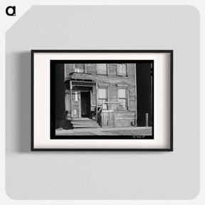 アートポスター-Front of House on Federal Street
 - ラッセル リー Poster.