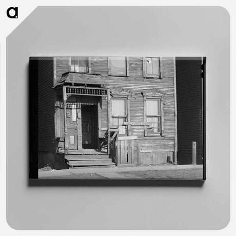 アートパネル-Front of House on Federal Street
 - ラッセル リー Canvas.