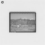 アートメモ帳-Wheat Elevators and Sack Warehouse, Clearwater County, Idaho
 - ラッセル リー Memo.