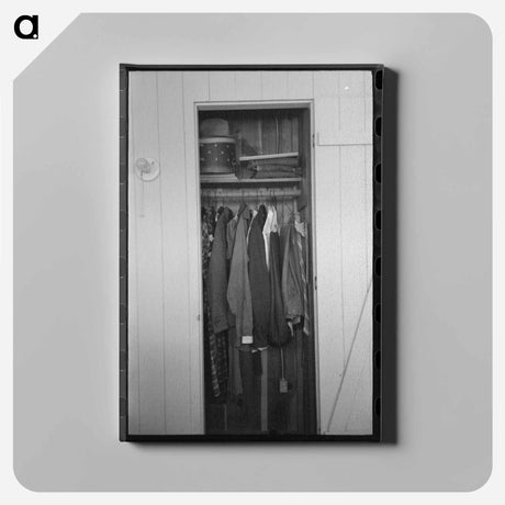 アートパネル-Closet Interior, Arizona Part-Time Farms
 - ラッセル リー Canvas.