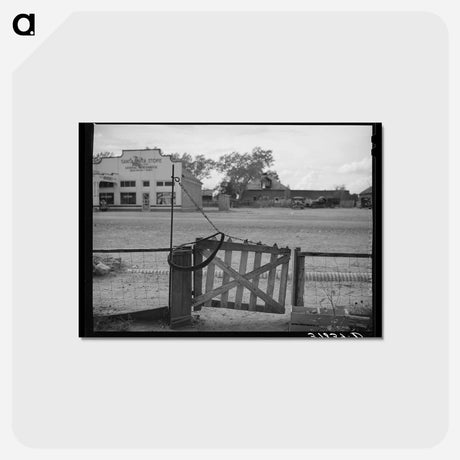 アートポストカード-Store, Concho, Arizona
 - ラッセル リー Postcard.