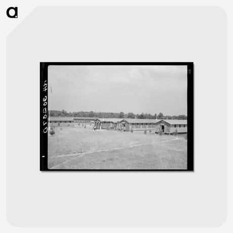 アートポストカード-Work Camp, Black River Falls, Wisconsin
 - ラッセル リー Postcard.