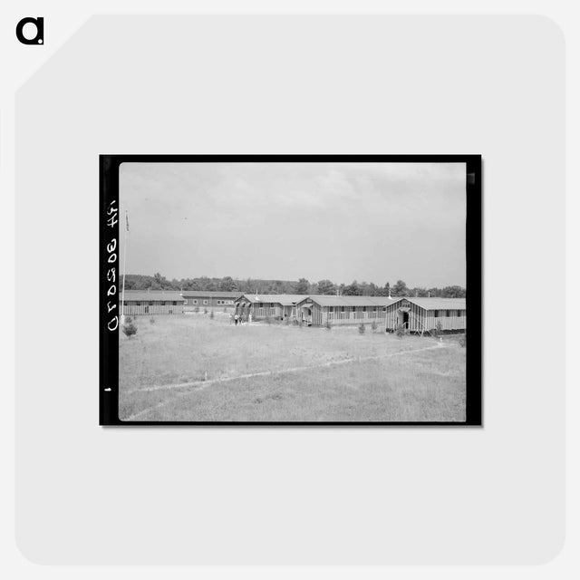 アートポストカード-Work Camp, Black River Falls, Wisconsin
 - ラッセル リー Postcard.