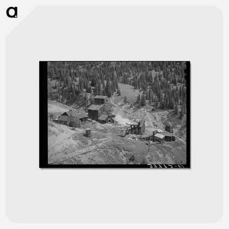 アートポストカード-Abandoned Mine, San Juan County, Colorado
 - ラッセル リー Postcard.