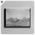 アートパネル-Threshing Wheat near Questa, New Mexico
 - ラッセル リー Canvas.