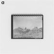 アートメモ帳-Threshing Wheat near Questa, New Mexico
 - ラッセル リー Memo.
