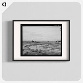 アートポスター-Irrigation Ditch, Canyon County, Idaho
 - ラッセル リー Poster.