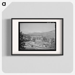 アートポスター-Hood River Shipping and Shopping Center
 - ラッセル リー Poster.