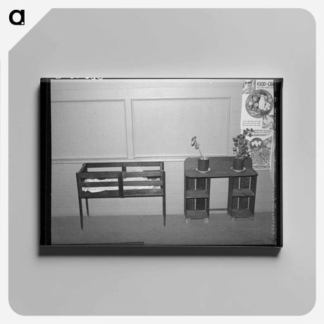 アートパネル-Furniture, Yuba City FSA Camp
 - ラッセル リー Canvas.