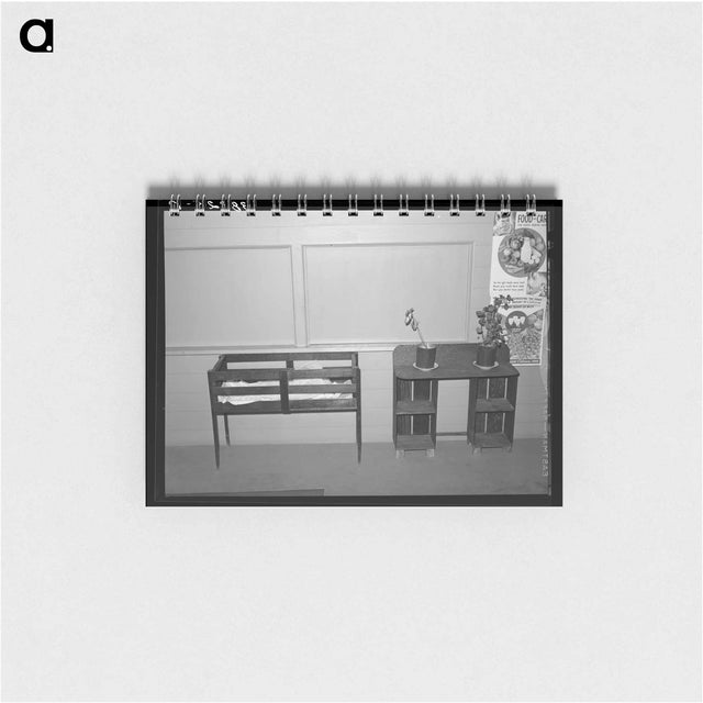 アートメモ帳-Furniture, Yuba City FSA Camp
 - ラッセル リー Memo.