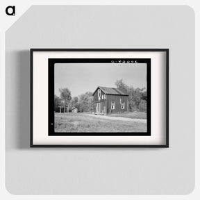 アートポスター-Cut-over Farm House near Littlefork, Minnesota
 - ラッセル リー Poster.