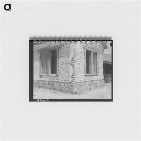 アートメモ帳-Detail of Ranch House on the "Walking X" Ranch
 - ラッセル リー Memo.
