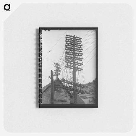 アートメモ帳-Abandoned Electrical Wiring, Telluride, Colorado
 - ラッセル リー Memo.