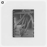 アートメモ帳-Directing Bulk Wheat, Eureka Flats, Walla Walla County, Washington
 - ラッセル リー Memo.