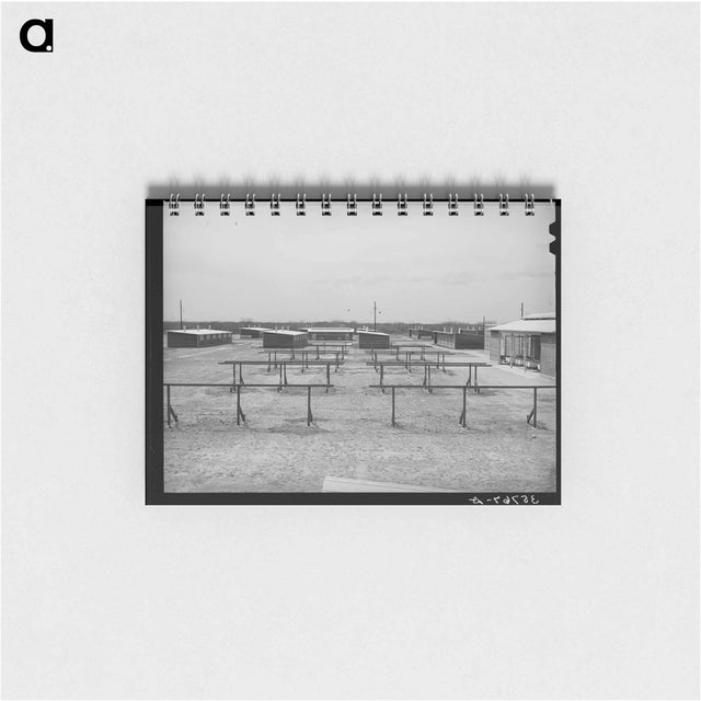 アートメモ帳-Migratory Labor Camp, Sinton, Texas
 - ラッセル リー Memo.