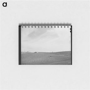 アートメモ帳-Freshly Harrowed Land, Whitman County, Washington
 - ラッセル リー Memo.