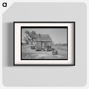 アートポスター-Sharecropper's Home, New Madrid County, Missouri
 - ラッセル リー Poster.