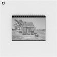 アートメモ帳-Sharecropper's Home, New Madrid County, Missouri
 - ラッセル リー Memo.