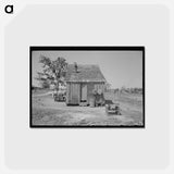 アートポストカード-Sharecropper's Home, New Madrid County, Missouri
 - ラッセル リー Postcard.