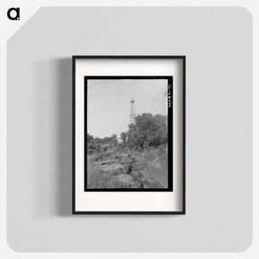アートポスター-Oil Derrick and Polluted Stream, Oklahoma City
 - ラッセル リー Poster.