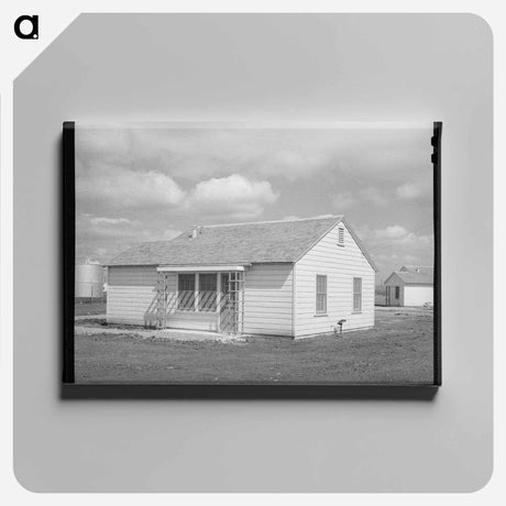 アートパネル-Robstown Migratory Labor Camp Housing
 - ラッセル リー Canvas.