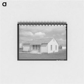 アートメモ帳-Robstown Migratory Labor Camp Housing
 - ラッセル リー Memo.