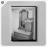 アートパネル-Dresser in Home of Jim Hardin
 - ラッセル リー Canvas.