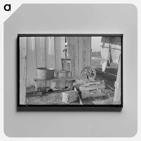 アートパネル-Cajun Farm Interior
 - ラッセル リー Canvas.