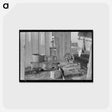 アートポストカード-Cajun Farm Interior
 - ラッセル リー Postcard.