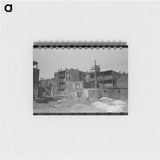 アートメモ帳-Vacant Lots and Apartment Buildings in Chicago
 - ラッセル リー Memo.