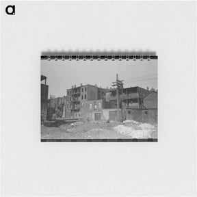 アートメモ帳-Vacant Lots and Apartment Buildings in Chicago
 - ラッセル リー Memo.
