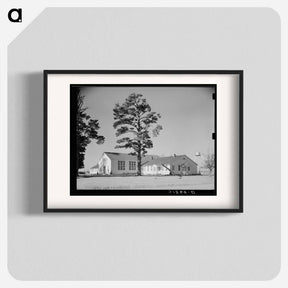 アートポスター-School and Community Hall, Lakeview Project
 - ラッセル リー Poster.