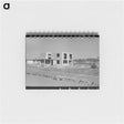 アートメモ帳-Men Working on Roof, Jersey Homesteads
 - ラッセル リー Memo.