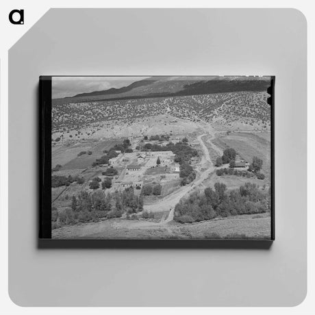 アートパネル-Rio Hondo Village, New Mexico
 - ラッセル リー Canvas.