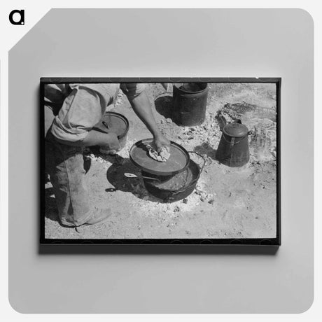アートパネル-Ranch Cook's Chili, Marfa, Texas
 - ラッセル リー Canvas.