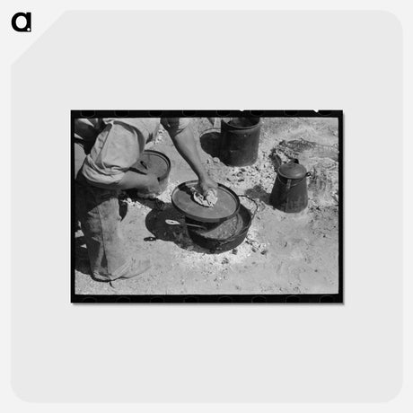 アートポストカード-Ranch Cook's Chili, Marfa, Texas
 - ラッセル リー Postcard.