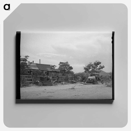 アートパネル-Shack Homes, Tombstone, Arizona
 - ラッセル リー Canvas.