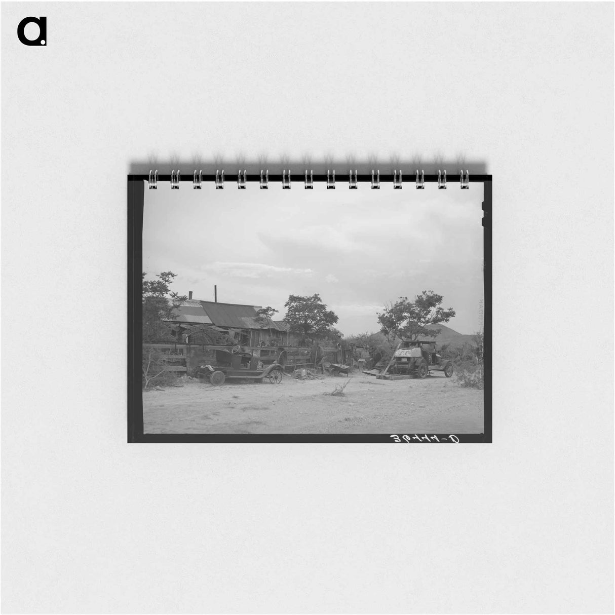 アートメモ帳-Shack Homes, Tombstone, Arizona
 - ラッセル リー Memo.