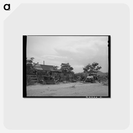 アートポストカード-Shack Homes, Tombstone, Arizona
 - ラッセル リー Postcard.